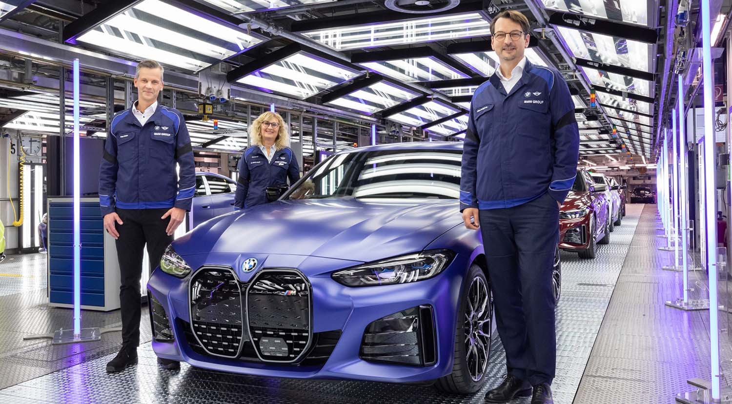 BMW Group Plant Munich Goes Fully Electric
