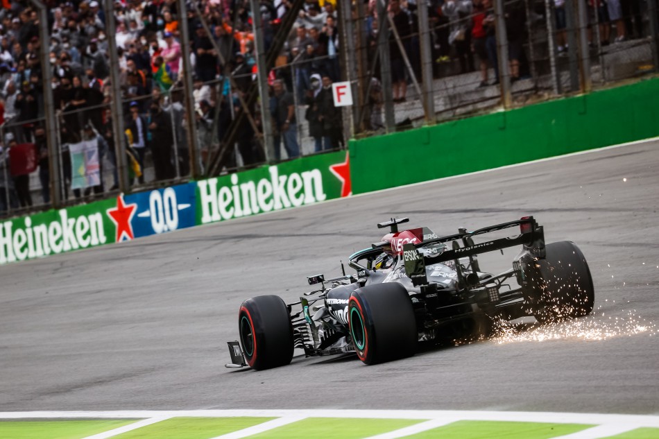 F1 – Hamilton Excluded From Interlagos Qualifying For Wing Irregularity, Verstappen Fined, Alonso Tops Second Practice