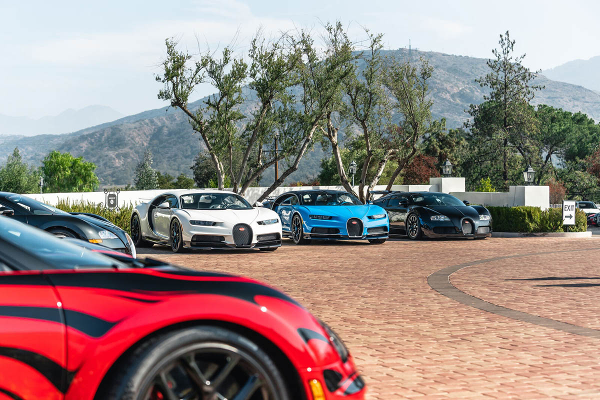 Bugatti Explores Coastal California During US Grand Tour