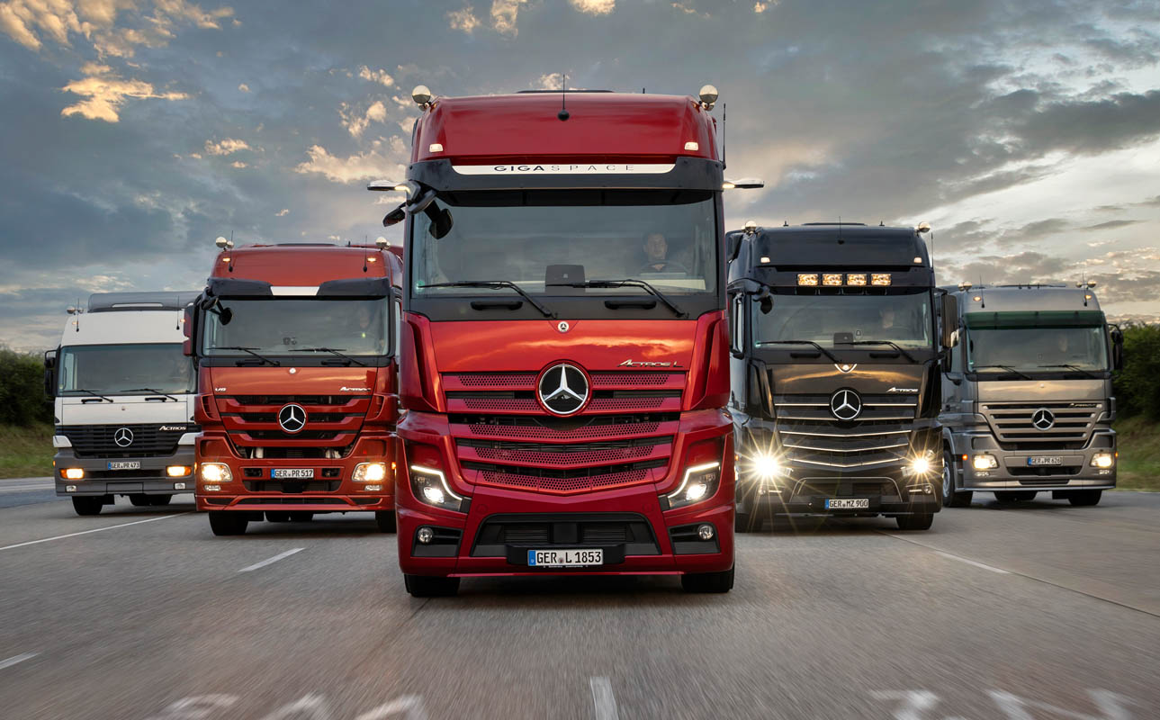 25 Years Of The Mercedes-Benz Actros