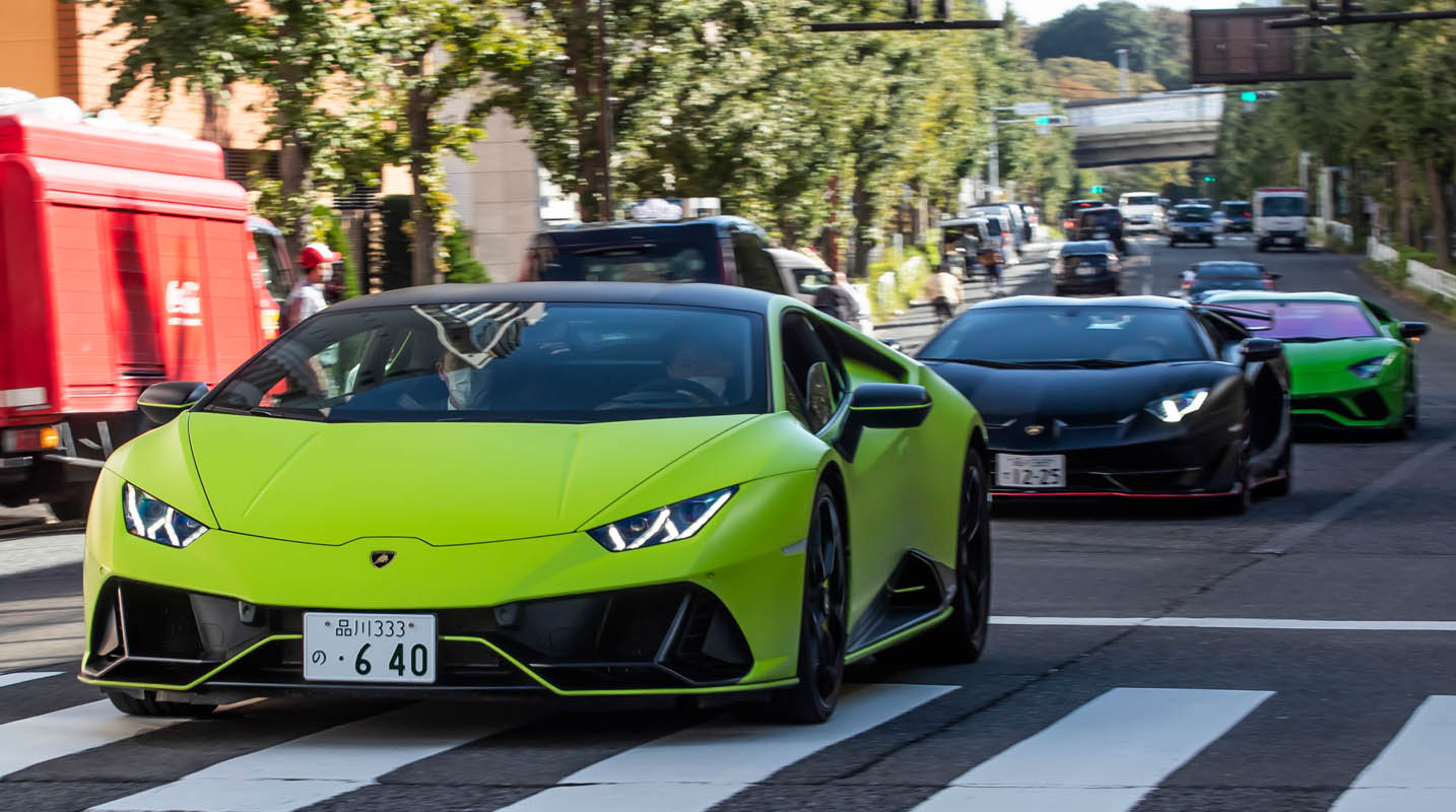 Lamborghini Day Japan 2021 Commemorating The 50th Anniversary Of Countach