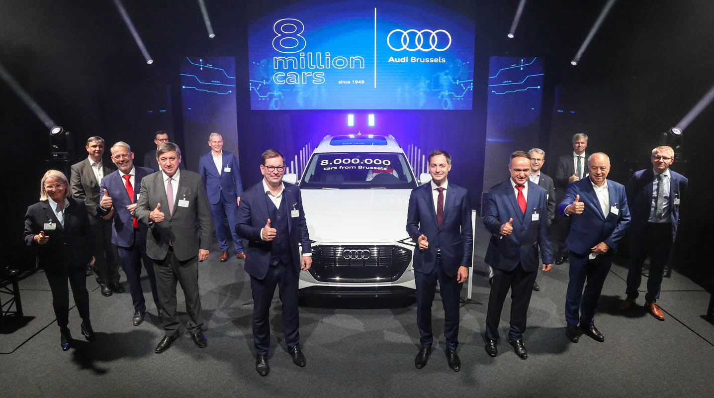 Audi Brussels Produces Its Eight Millionth Car