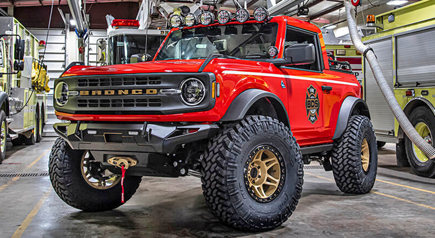 Ford Bronco Fire Command By BDS Suspension