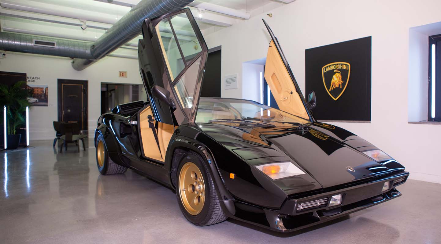 Lamborghini Presents “Lamborghini Countach: Future Is Our Legacy” At The Wolfsonian- FIU Museum During Art Basel Miami