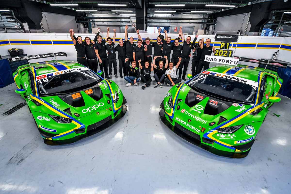 Lamborghini Ends 2021 With Seven International GT3 Championship Titles