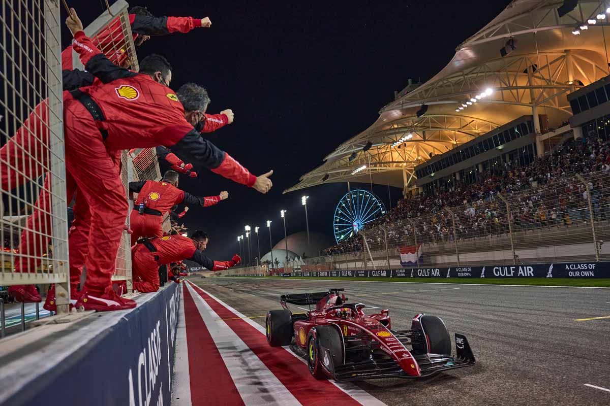 F1 – Leclerc Leads Ferrari 1-2 In Bahrain Ahead Of Hamilton As Red Bull Fail To Finish