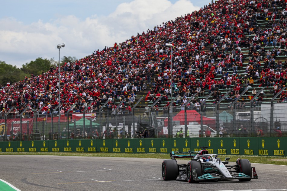 F1 – Russell On Top In Final Practice For Emilia Romagna Grand Prix